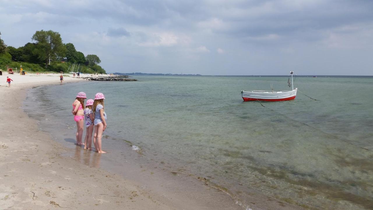 Zum Wohlfuehlen Ferienwohnung Fuer Max 5 Erwachsene Und 1 Kind, Schwimmbad Vor Der Tuer, Tiere Erlaubt Sierksdorf Buitenkant foto